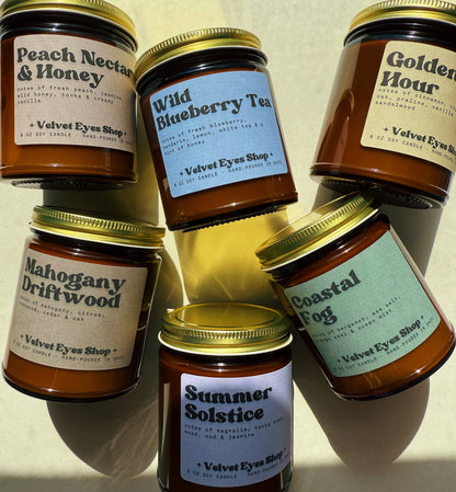 Wild Blueberry Tea Soy Candle
