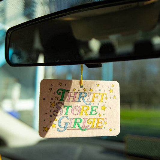 Car Air Freshener, Thrift Store Girlie