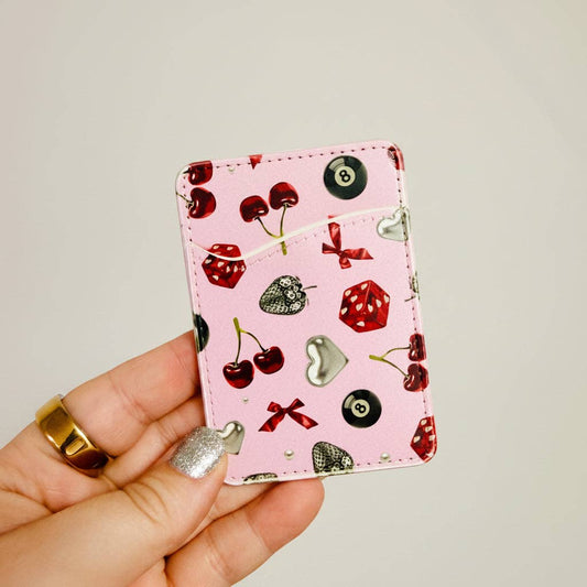 Lucky 8 Ball & Dice Magnetic Phone Wallet
