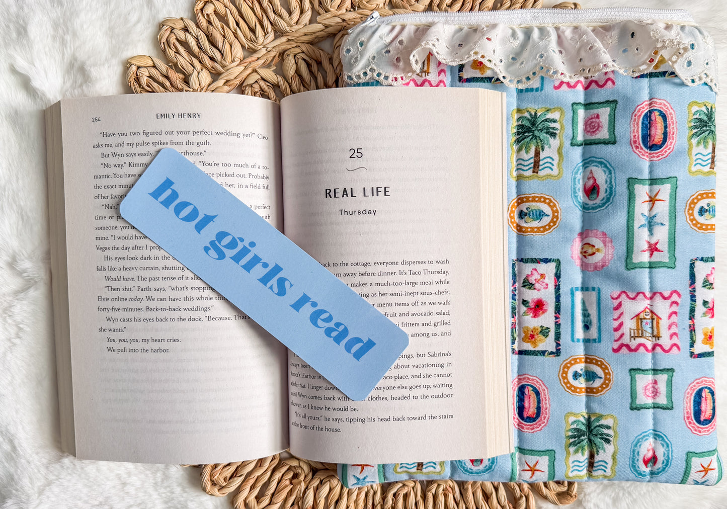 Hot Girls Read Bookmark