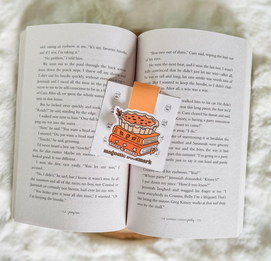 Booked & Baked-Magnetic Bookmark