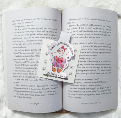 One Page at a Time – Magnetic Bookmark