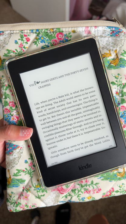 Golden Goose Quilted Kindle Sleeve