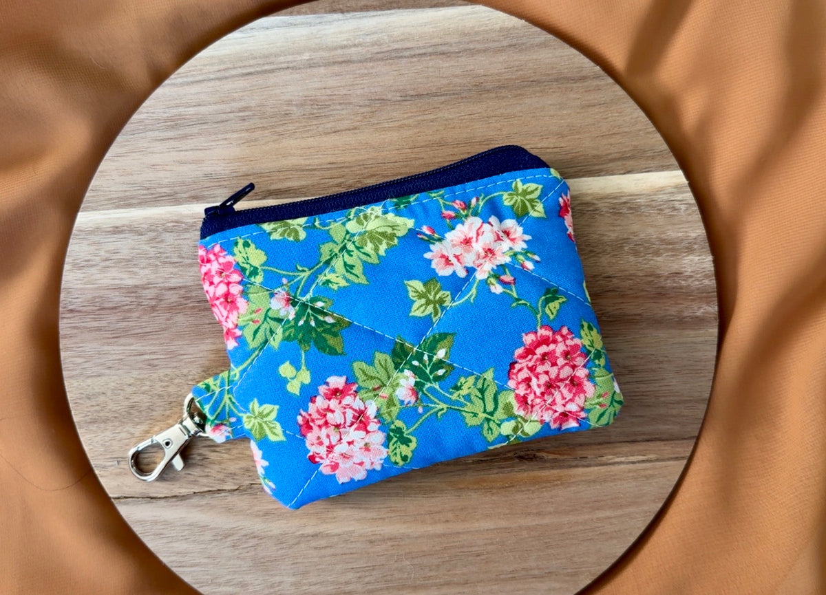 Bluebell Bloom – Quilted Wallet