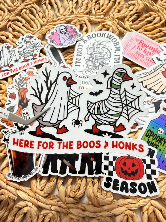 Boos & Honks – Sticker