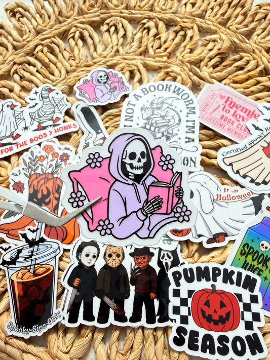 Dead Tired, Still Reading – Sticker