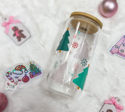 Twinkling Tree Glass Cup