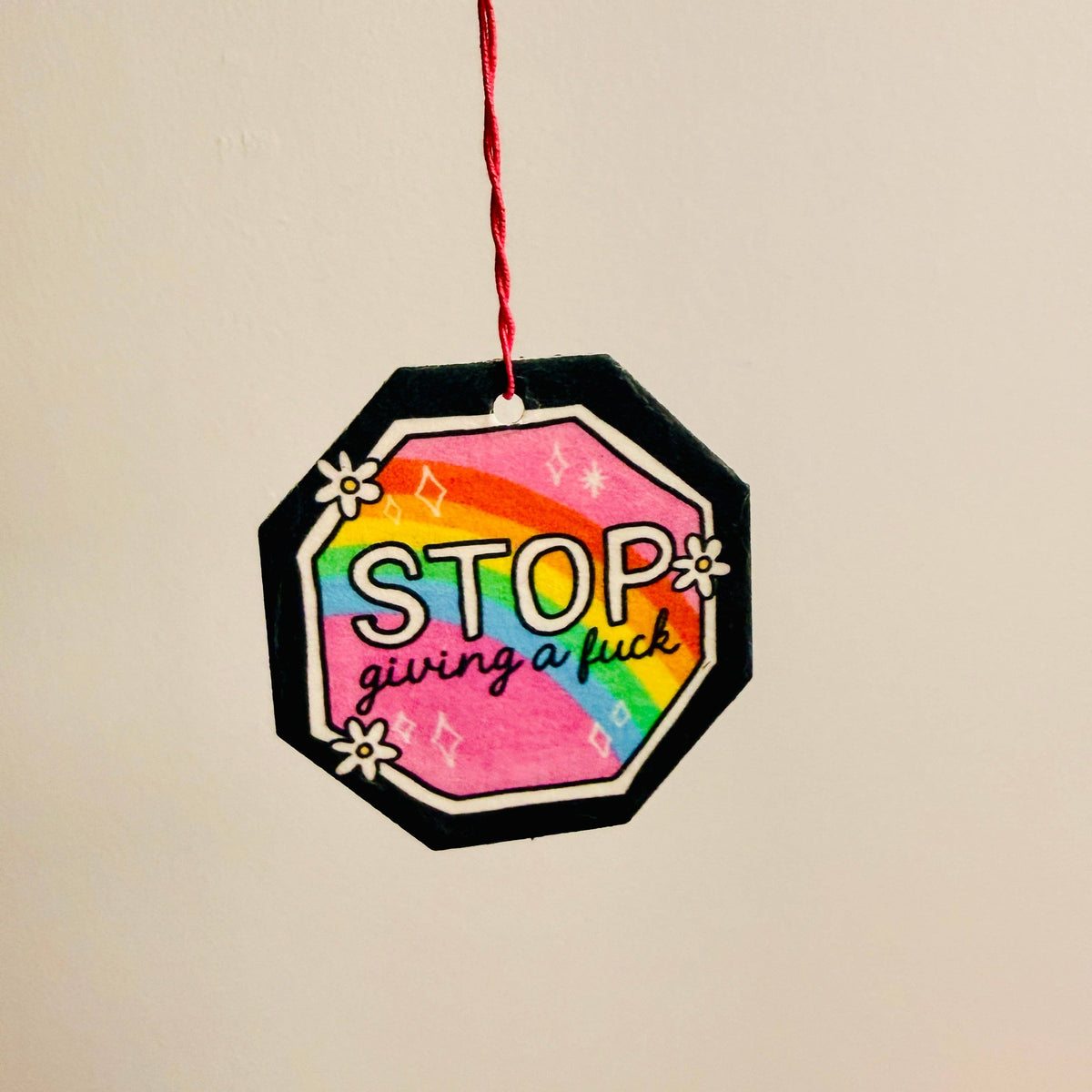 Car Air Freshener, Stop Giving A